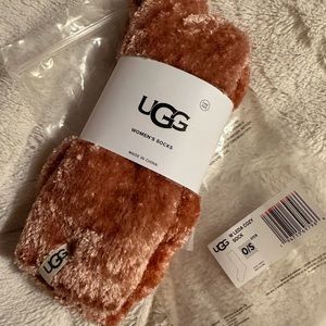 Ugg Leda Cozy Socks in Desert Coral